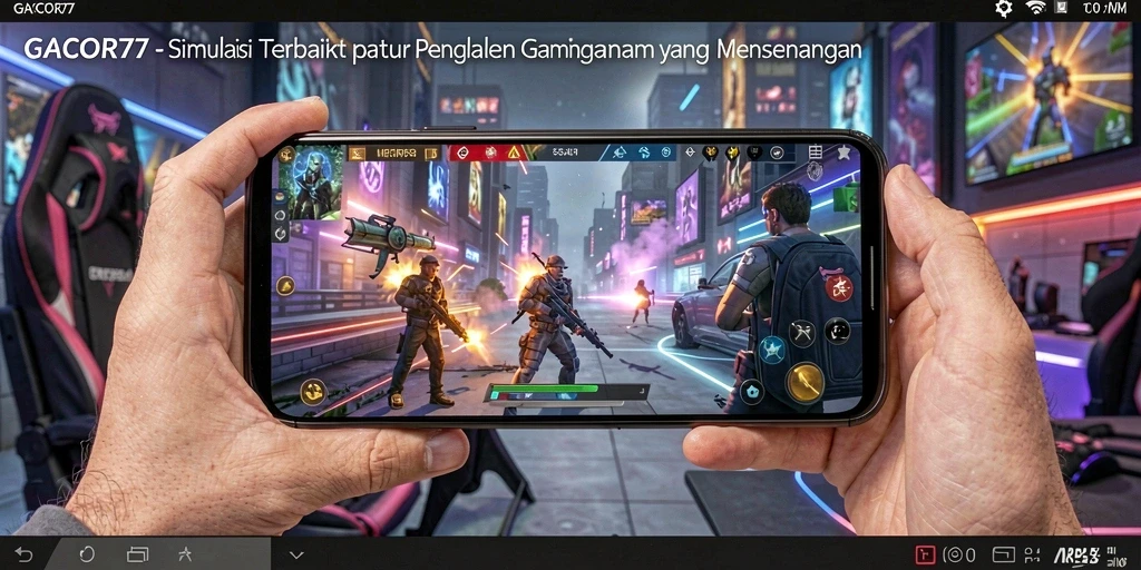 Screenshot gameplay GACOR77 menampilkan pengalaman simulasi yang mendalam.