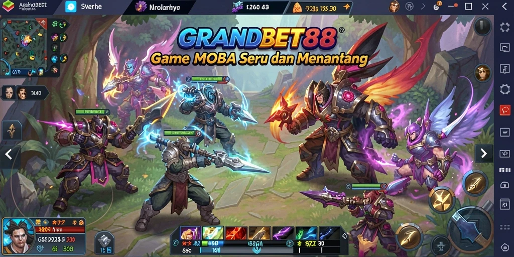 Tangkapan layar gameplay seru dari GRANDBET88.