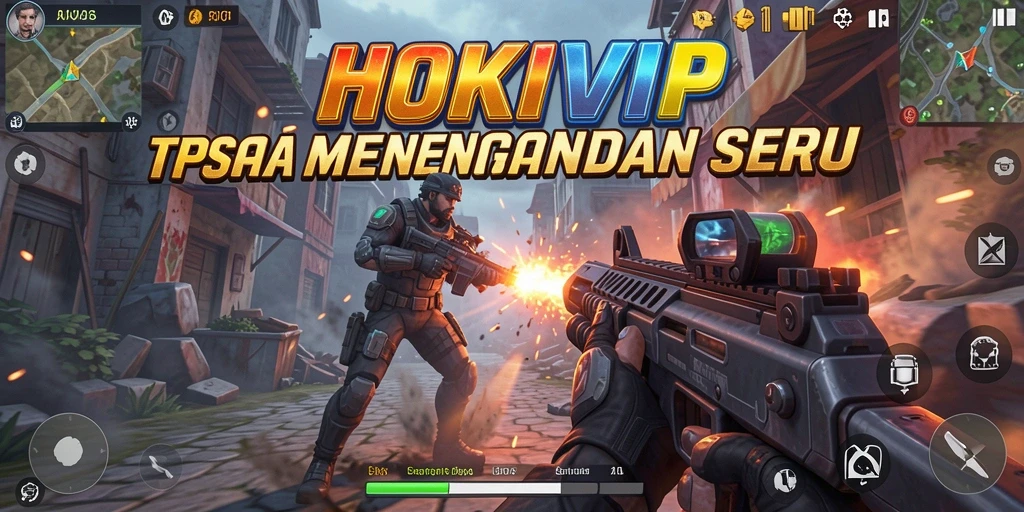 Gameplay HOKIVIP yang penuh aksi dan seru.