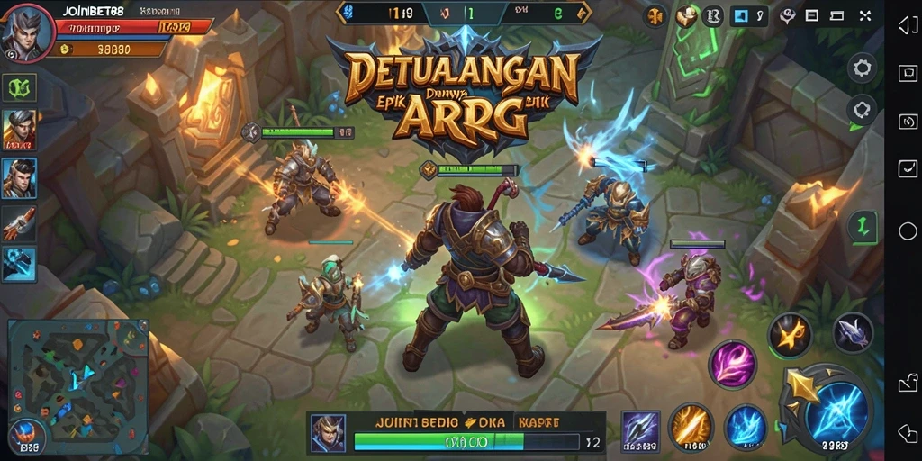 Menampilkan aksi mendebarkan dalam permainan ARPG JOINBET88.