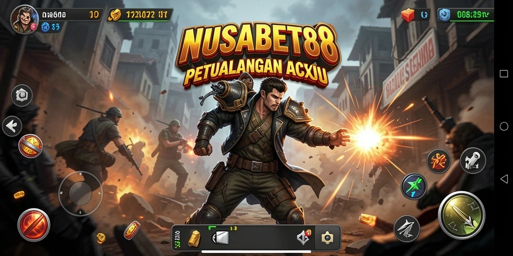 Gameplay seru NUSABET88 dengan aksi menegangkan.