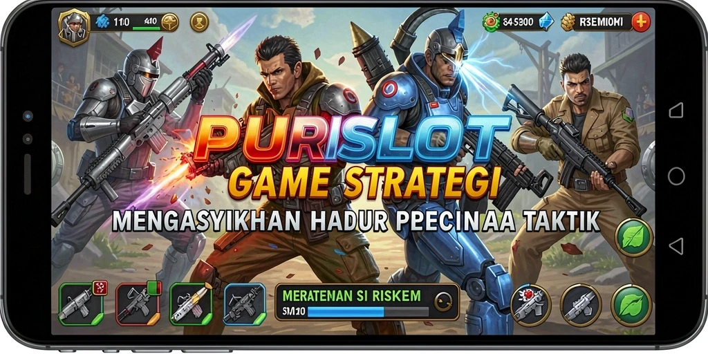 Tampilan menakjubkan dalam gameplay PURISLOT yang penuh strategi.
