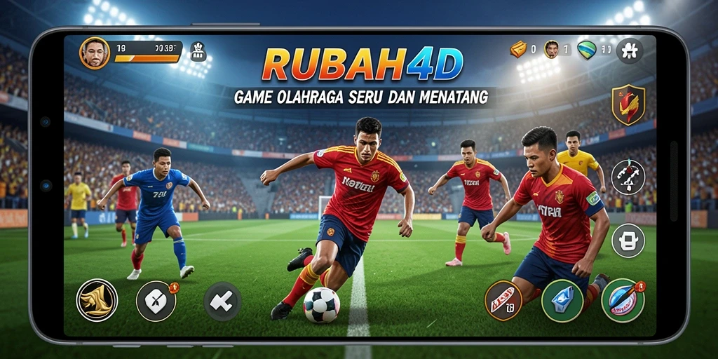 Tampilan menarik dari gameplay RUBAH4D yang penuh aksi olahraga.