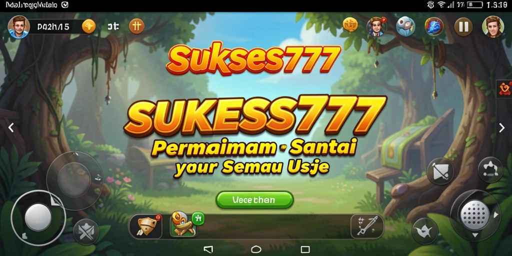Tampilan gameplay menarik dari SUKSES777 yang membuat ketagihan.